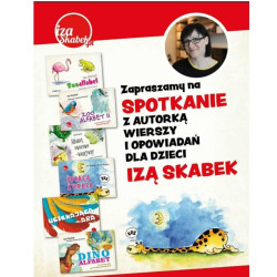 Spotkanie z autorką wierszy i opowiadań dla dzieci-  panią Izą Skabek