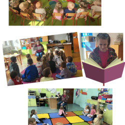 Spotkanie z autorką wierszy i opowiadań dla dzieci-  panią Izą Skabek