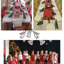 Świąteczne kolędowanie w przedszkolu