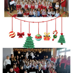 Świąteczne kolędowanie w przedszkolu